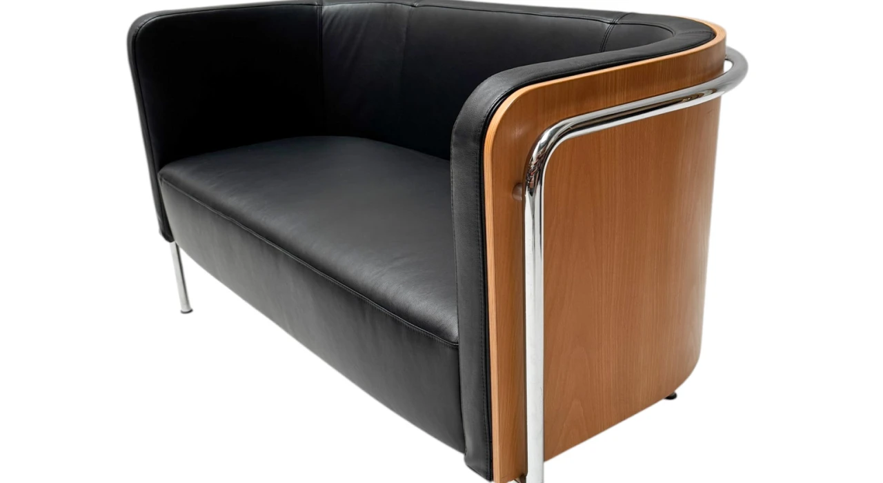 Bauhaus Style S3002 Tub Sofa by Christoph Zschoke for Thonet, 2000s